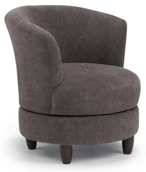 PALMONA  Swivel Barrel Chair